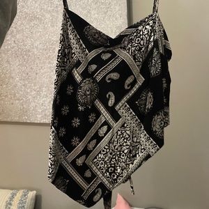 Diva Dolls bandana tie back top